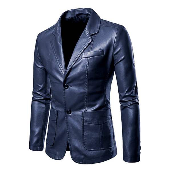 PU Leather Jackets For Men Spring And Autumn Casual