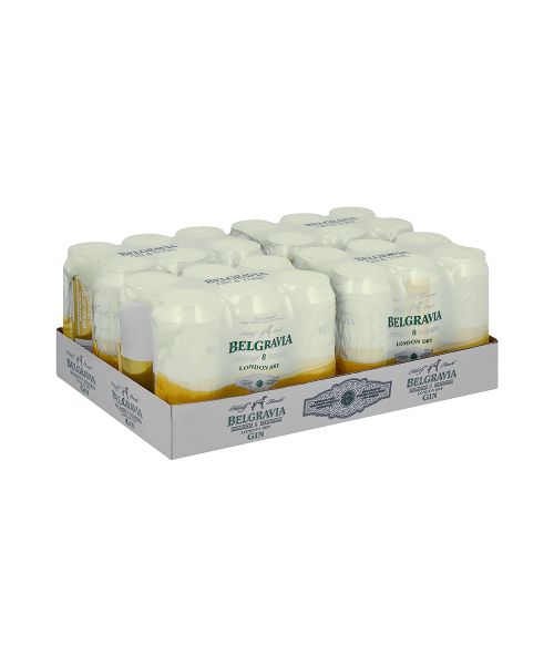 Belgravia Gin &amp; Tonic Can 24 x 440ml
