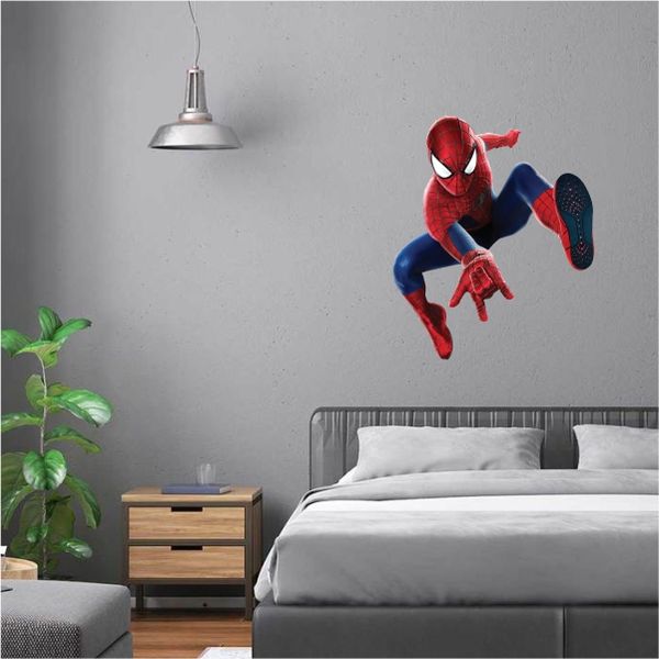 Amazing Spiderman Jumping and swinging Wall Art