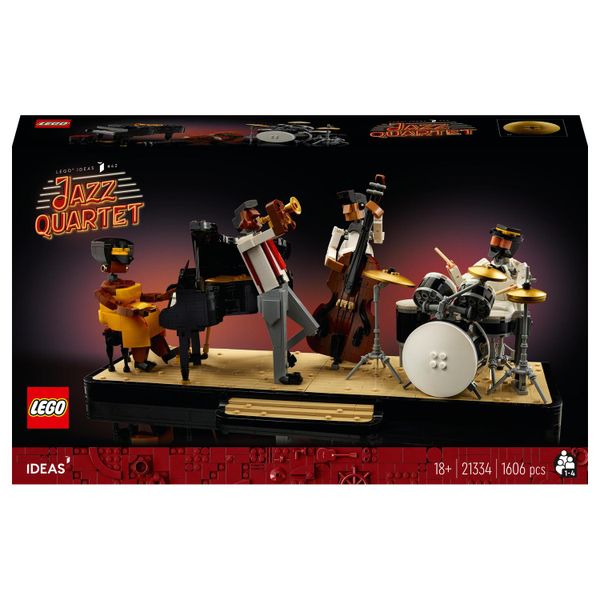 LEGO® Ideas Jazz Quartet 21334 Building Kit for Music-Loving Adults