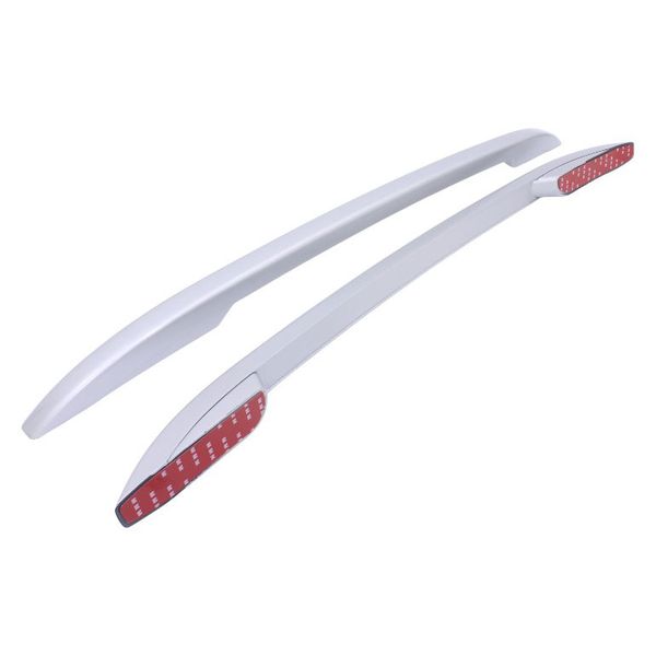 Adhesive Stick-On Roof Railers Compatible with Nissan Navara 2017