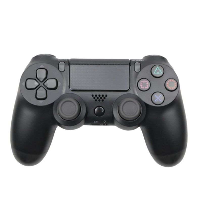 Generic Dual Vibration Wireless Controller For Playstation 4 - Black 