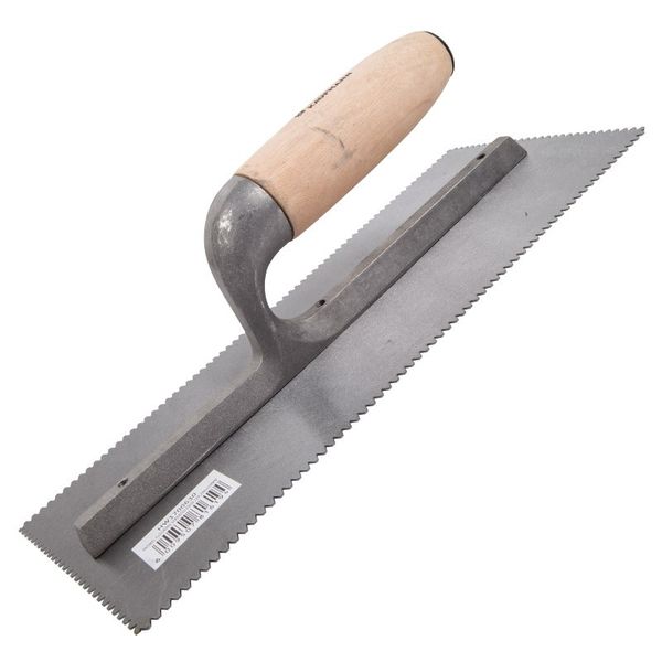 Kaufmann - Flooring Trowel - Serrated Edges - Small - Bulk Pack of 5