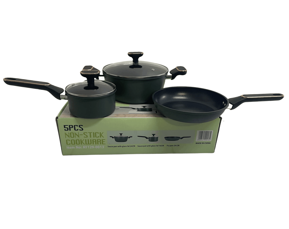 Aiyi Nonstick pans, Sauce pan, Sauce Pot, Fry pan set of 5 Shop