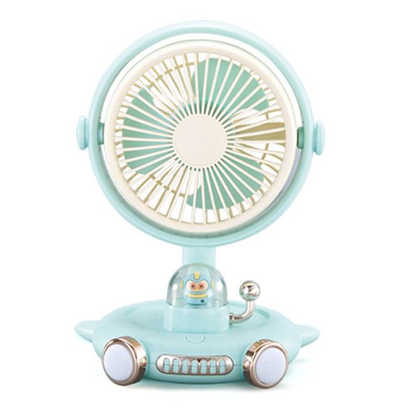 Mini Handheld Fan 3 Speed Green image