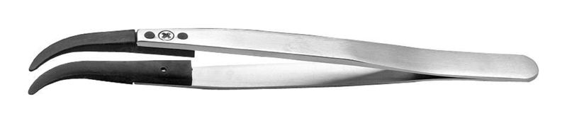 Ideal-Tek (2ABSVR.SA) Tweezer, Component Positioning, ESD, PVDF Tip, 130 mm