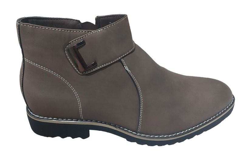 Men Brown Suede Ankle Boots