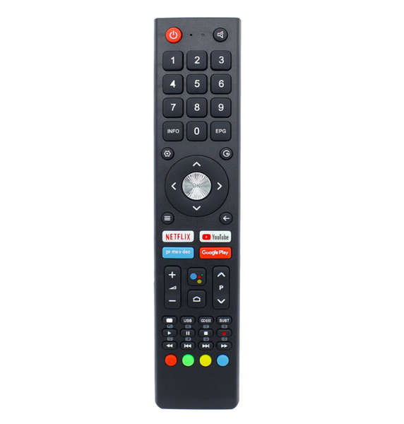 Replacement Remote Control for itel Android Smart TV G32 G43 G55