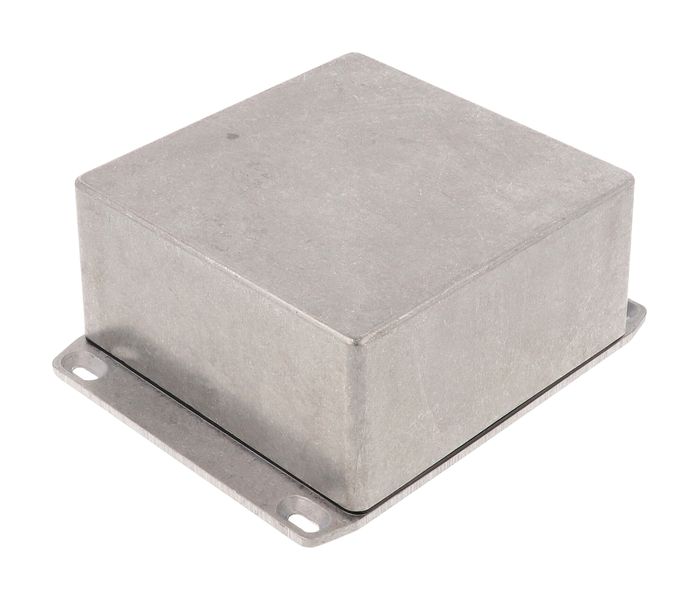 1590WUFL Diecast Aluminium Enclosure - 150×120×58.6mm Flanged Lid, IP65