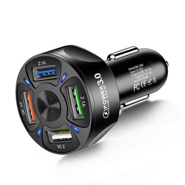 IPSTYLE Car Charger Fast Charging PD QC3.0 C Car Phone Charger Adapter