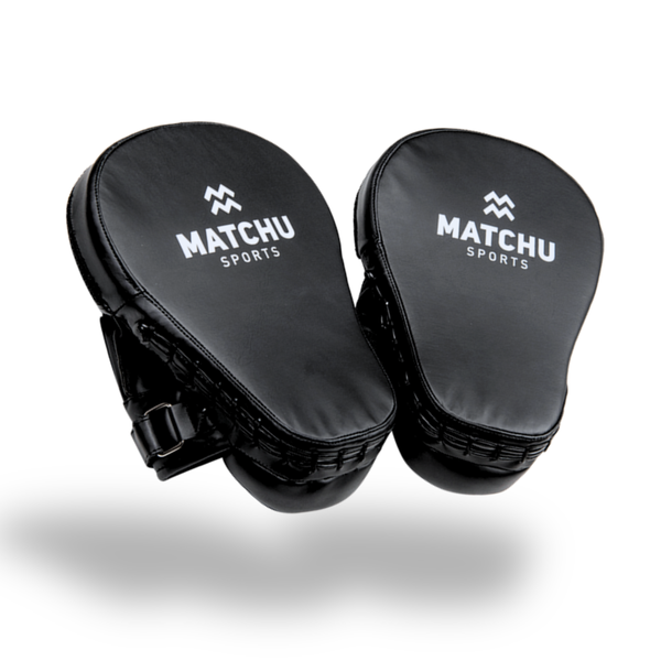 Boxing Pads - Durable Focus Mitts - Training Equipment - Black