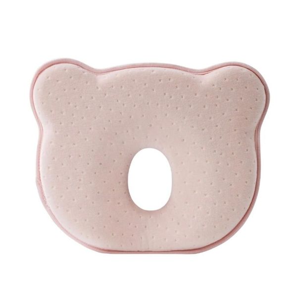 Memory Foam Plagiocephaly Anti-Plagiocephaly Baby Pillow, Pink