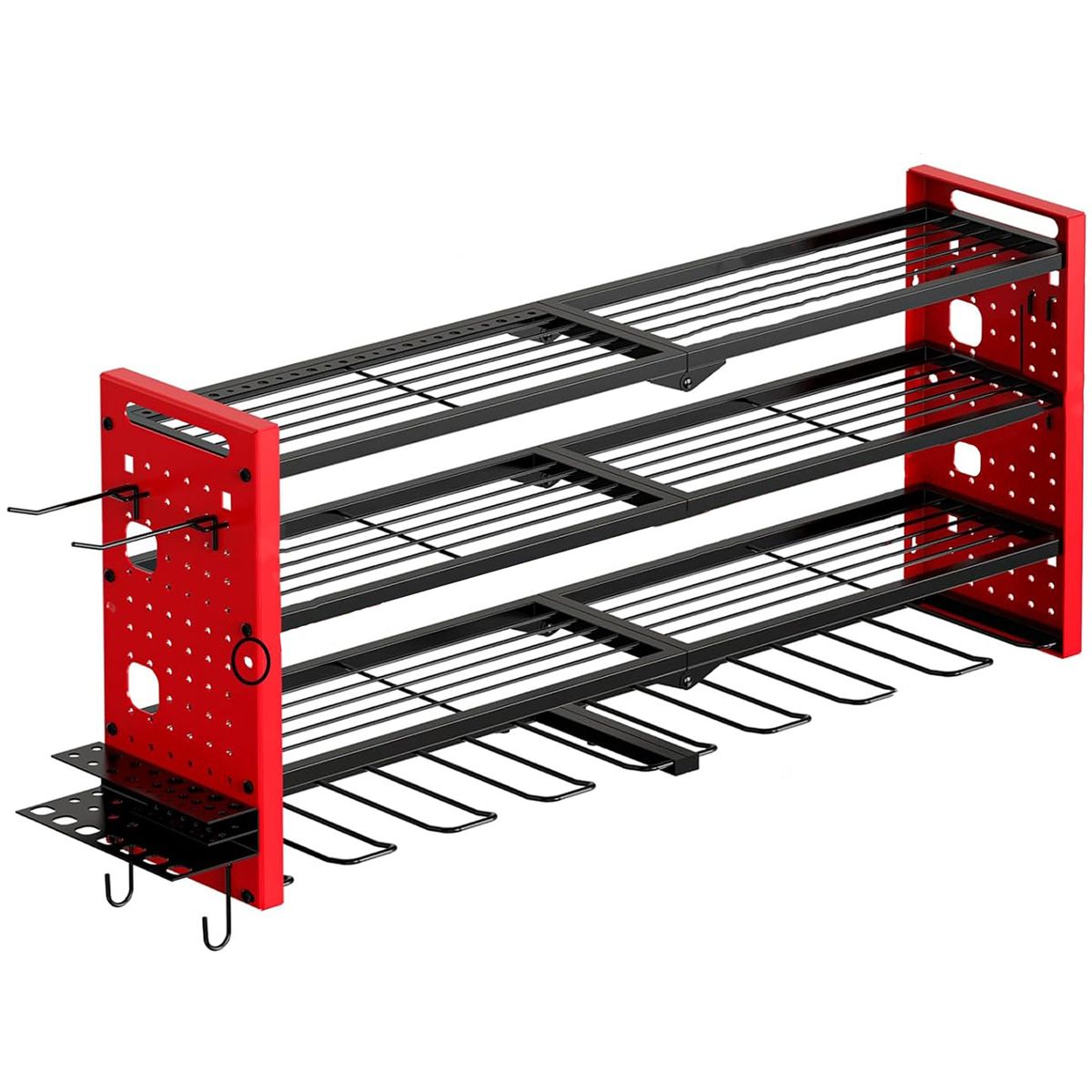 Power Tool Organizer Wall Mount Storage Rack Large Capacity Tool Rack