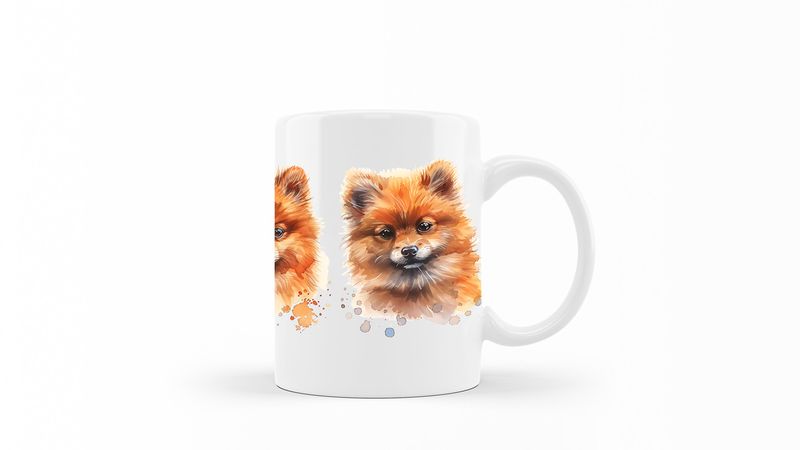 German-Spitz Printed Coffee Mug DSGN322