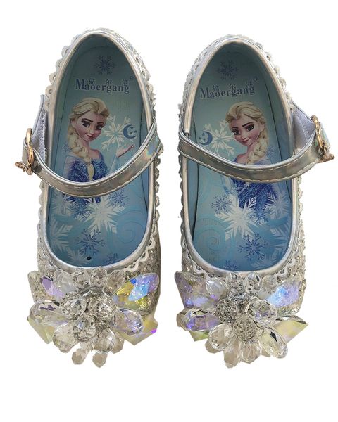 Glitter Silver Princess Pump image