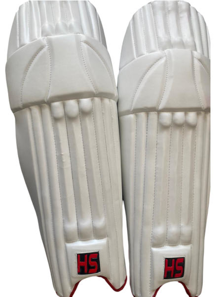 HS 5 Star Cricket Batting Leg Pads-Premium Protective Pads Shock Absorption