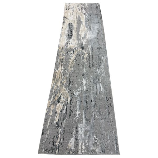 Royal Rugs -Cream Beige Modern Turkish Machine Made Runner Rug - 300 x 80cm