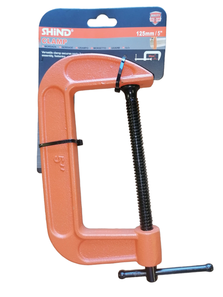 Heavy Duty 5" Clamp -125mm