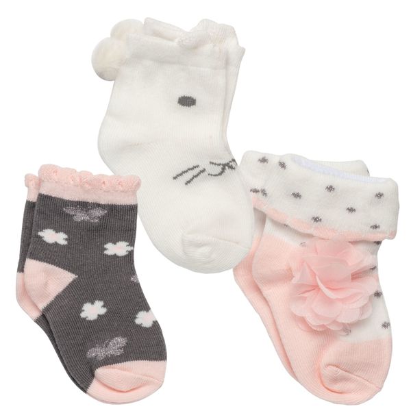 Stephen Joseph Sock Set Bunny 3 pack