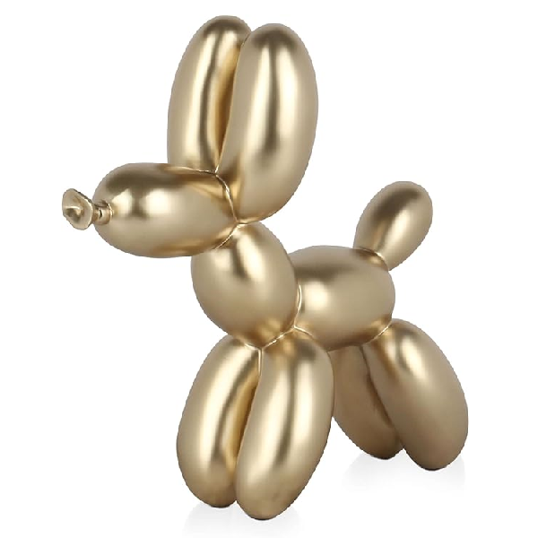 Mento Gold Balloon Dog