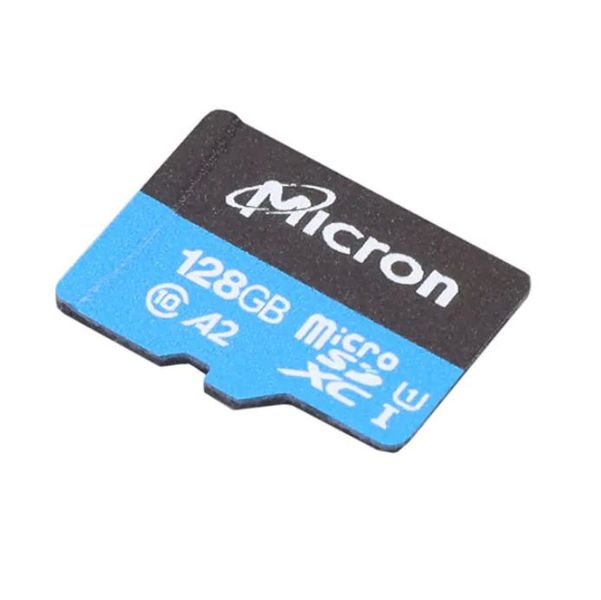 Micron (MTSD128AKC7MS-1WTCS) Flash Memory Card, MicroSDXC Card, 128 GB