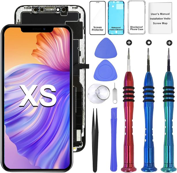 Screen LCD Display Replacement 3D Touchscreen + Repair Kit for iPhone XS MAX