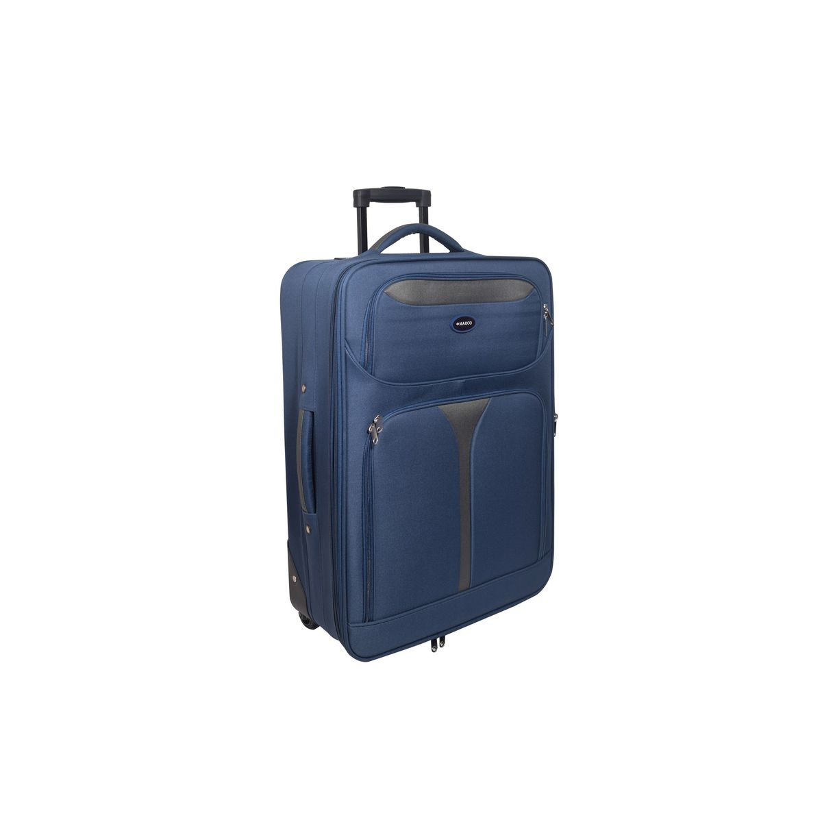 Marco Soft Case Luggage Suitcase Bag - 20 inch - Blue-Grey