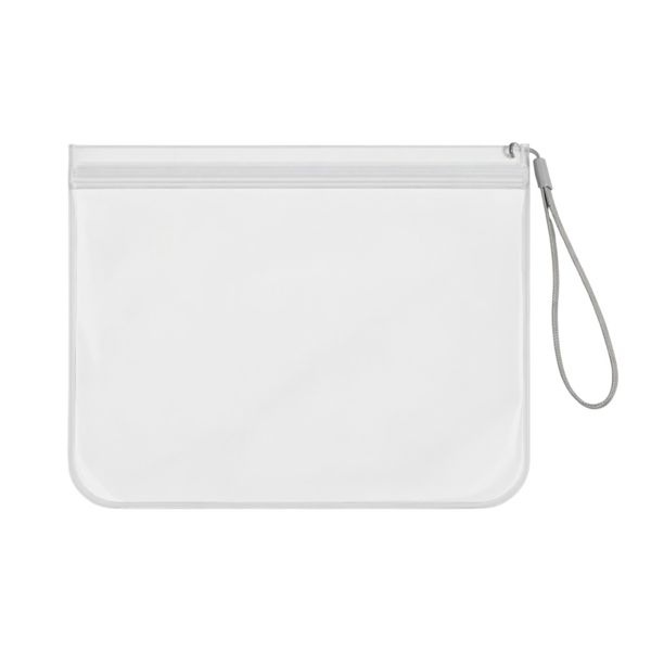 10 Pack - Transparent Ziplock Document Storage Pouch - Blue