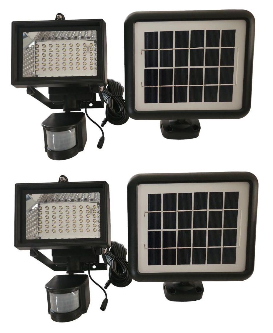 54 LED Solar Motion Sensor Outdoor Light 2 Pack Shop Today. Get it