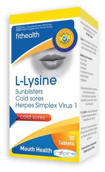 Fithealth L-Lysine 30's