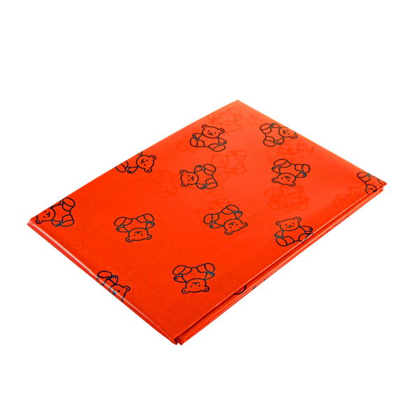Anthony Peters Waterproof Splash Mat / Table Covering - Red Teddy 150cm