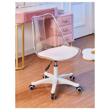 Set of 2 Transparent Five Star Legs Office Chair Shop Today. Get