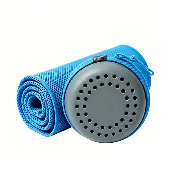 Exercise Speed Dry Ice Cool Towel Running Fitness-With Ventilation Box