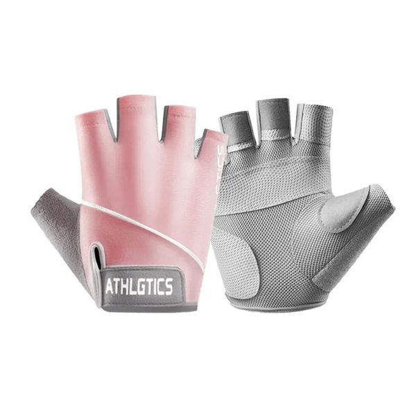 1Pair Breathable Cycling Gloves Workout Gym Gloves for Men Women
