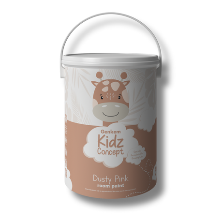 Genkem Kidz Room Paint Kids 5lt Dusty Pink Image