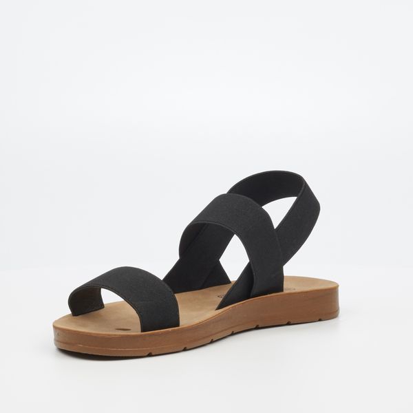 Butterfly Feet Women Black Plain Slide image