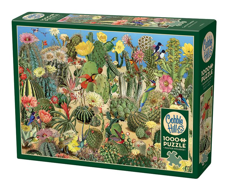 Cobble Hill Cactus Garden 1000 Piece Puzzle