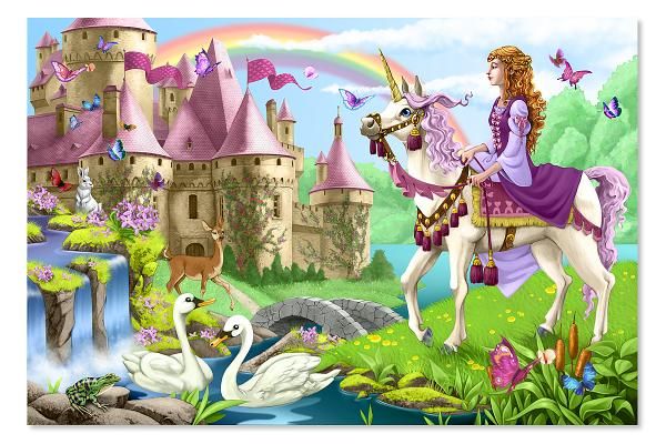 Fairy Tale Castle Floor Puzzle Fairy Tale Castle Floor Puzzle