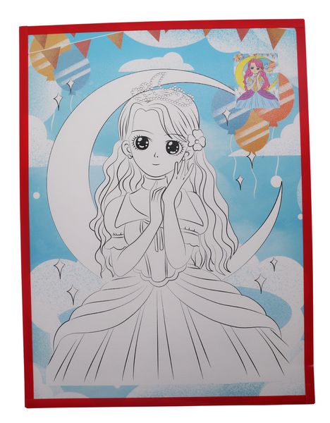 A3 40x30cm Dream Girl Painting Canvas with Plastic Durable Frame