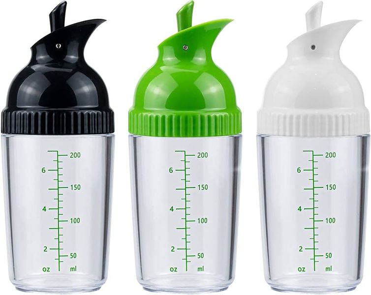 Set of 3 Salad Dressing Shakers