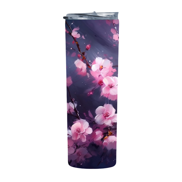 Buterfly Design 61 20 Oz Straight Skinny Tumbler 224