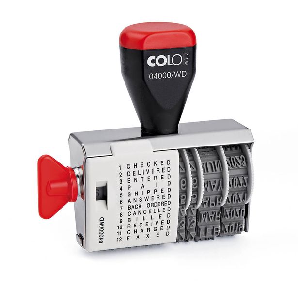COLOP - Dial a Phrase - Band Stamp 04000/WD Word-Dater