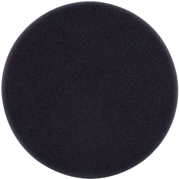 Tork Craft - Foam Pad Hook &amp; Loop Black Sponge 150mm (6") - Ultra Finishing