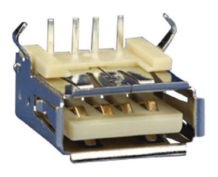 Edac (690-004-221-013) USB Connector, USB Type A, USB 1.0