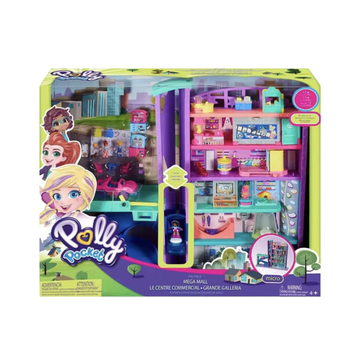 Polly Pocket Mega Mall Playset | Shop Today. Get it Tomorrow