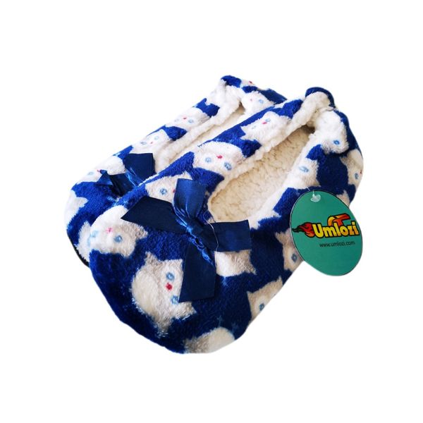 Fluffy Indoor Sherpa Fleece Slipper . UK 4 - UK 6