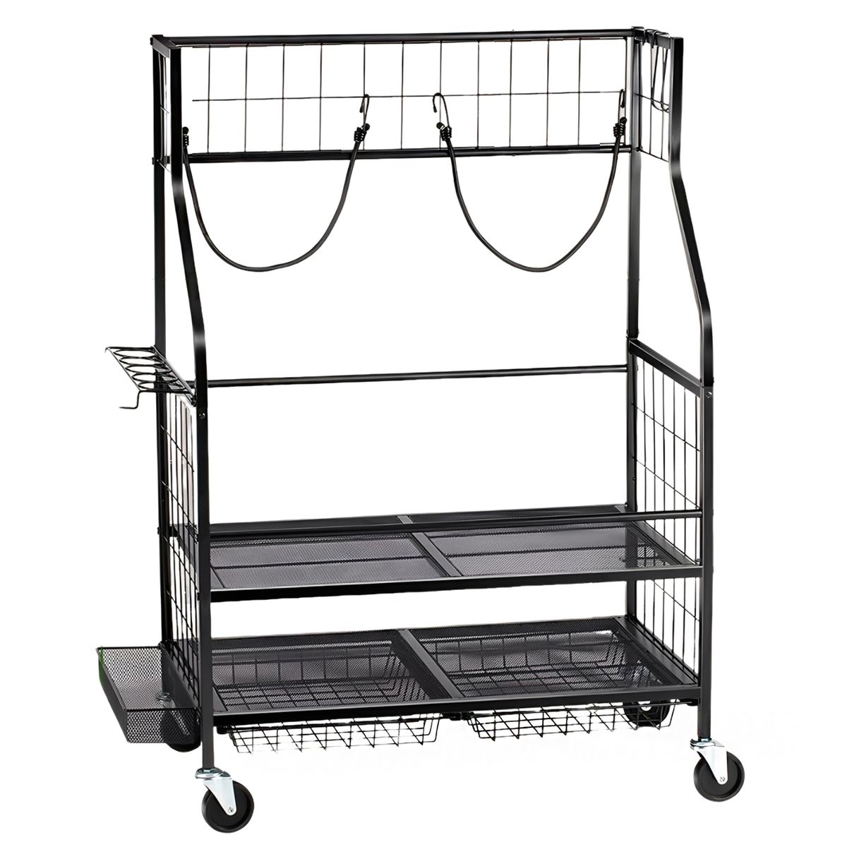 Golf Storage Rack Golf Bag Storage and Organizer for Garage Shed Basement