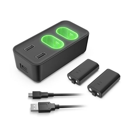 2 x Battery & Charging Dock Compatible with Xbox Series S/X (TYX-0665) Image