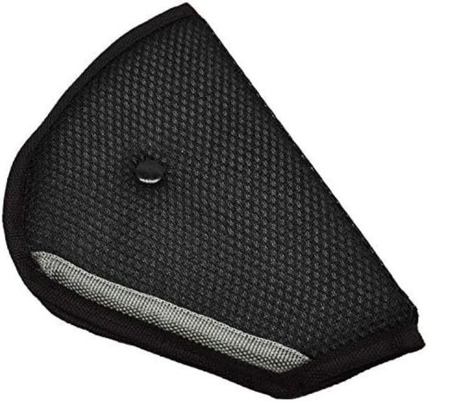 Comfortable Safety Harness for Seat Belts - Black