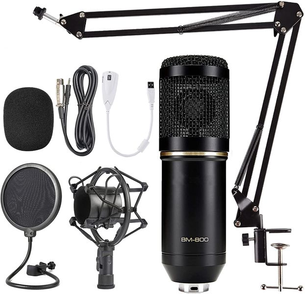 Podcast Equipment Bundle, BM-800 Mic Kit